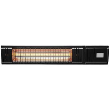 HOME It infrarød terrassevarmer m/wi-fi sort 2000W