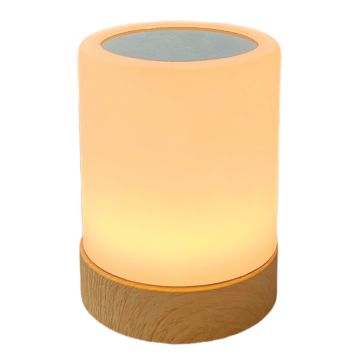 Veli Line bordlampe Mood Light genopladelig IP44 Ø9,5XH13 cm