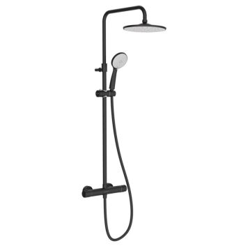 Geyser brusesæt Mini sort Ø22 cm
