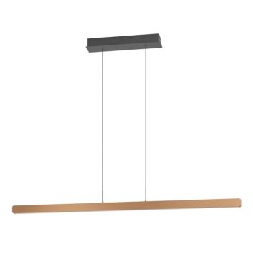 Eglo LED-pendel Ciggiano brun L150 cm