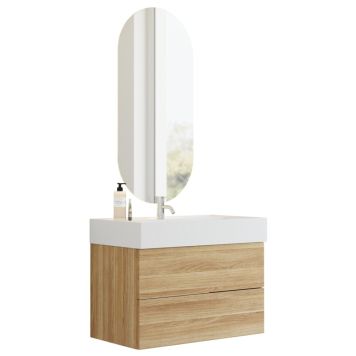 Scanbad underskab med vask Delta/Asyre varm eg m/push open 81 cm