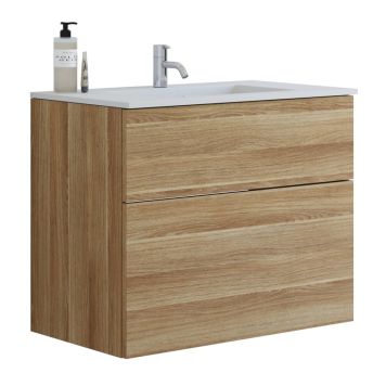 Scanbad underskab med vask Delta/Micca varm eg m/push open 80 cm