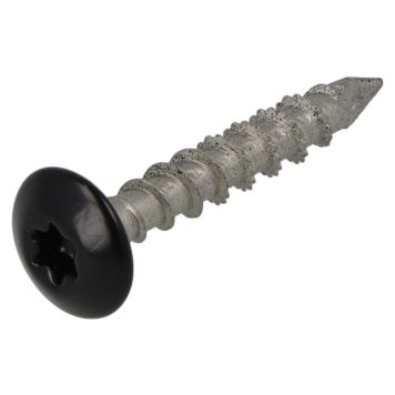 Hegnskrue ovalhoved sort TX30 6,0X40mm 30 stk