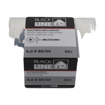 Træskruer TX30 6,0X80mm 50 stk