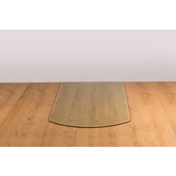Morsø glasplade buet forkant 85x110 mm