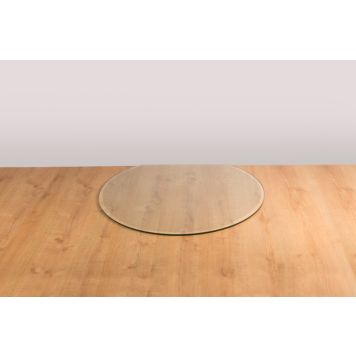 Morsø glasplade rund m/lige bagkant 60x90x6 mm