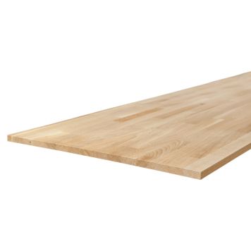 Arbejdsplade eg limtræ 1200x400x12,5 mm