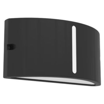 Eglo væglampe udendørs Poggiarella L22 cm E14 sort
