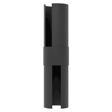 Eglo væglampe udendørs Montelauro H32 cm LED sort