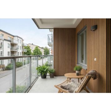 InEx World of Art akustikpanel udendørs eg 2400x600x18 mm