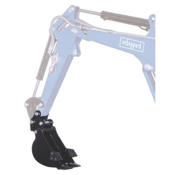 Scheppach skovl til gravemaskine EXC1400 20 cm