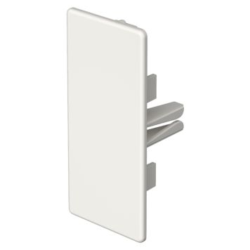 WDK endestykke til kabelkanal 40x90 mm hvid