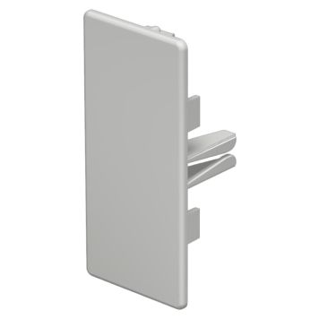 WDK endestykke til kabelkanal 40x90 mm grå