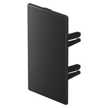 WDK endestykke til kabelkanal 60x110 mm sort