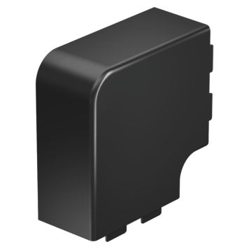 WDK vinkel flad til kabelkanal 60x110 mm sort