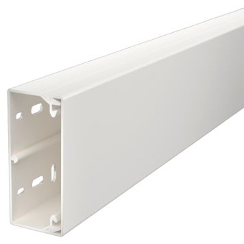 WDK kabelkanal 2000x40x90 perle hvid inkl. låg