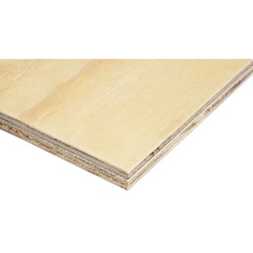 Deco Pine krydsfiner A/C WBP-limet 1220x2440 mm - flere tykkelser