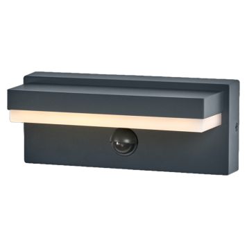 Osram udendørs væglampe Endura Style med sensor L20 cm LED grå