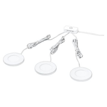 Osram underskabsspots magnet hvid Ø7,5 cm 8,5 W