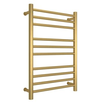 Adora el-håndklædetørrer børstet guld 85W 78x50 cm