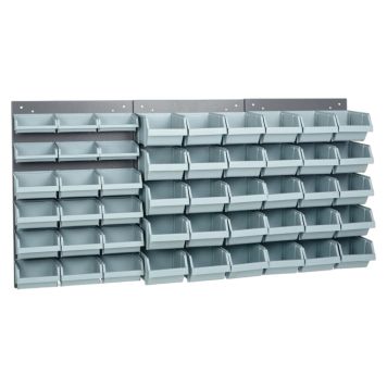 Küpper stålpanel m/48 bokse lysegrå