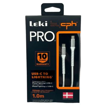 Leki bycph USB-C lightning kabel 1m