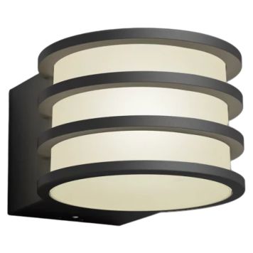 Philips Hue udendørs væglampe Lucca E27 grå