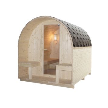 Sanotechnik sauna Island XL ude Finsk 4,16 m² 4 pers.