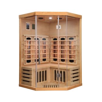Sanotechnik sauna Supreme inde infrarød 1,44 m² 2 pers.