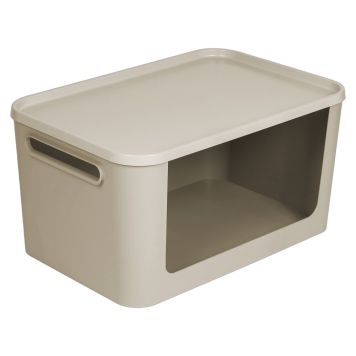 SmartStore opbevaringskasse med låg Module 55L mosgrøn