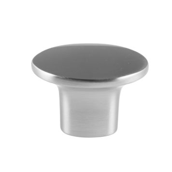 Møbelknop kreta 37x26mm rustfri