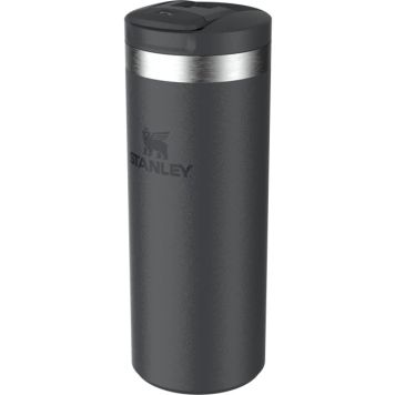 Stanley termoflaske Fliptop stål sort 0,35 L