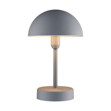 Nordlux bordlampe Ellen To-Go grå LED H25 cm