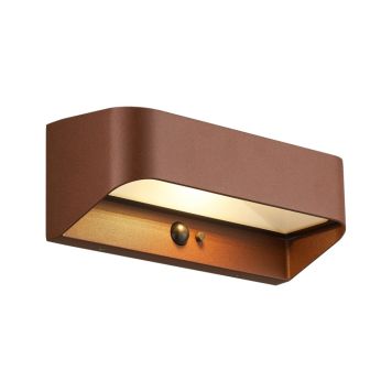 Nordlux solcelle væglampe Marcellio brun LED B22 cm