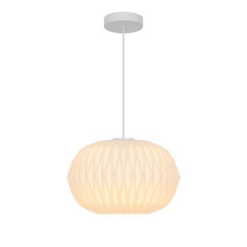 Nordlux pendel Aviana opal hvid E27 Ø30 cm