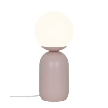 Nordlux bordlampe Notti rosa E14 H34,5 cm