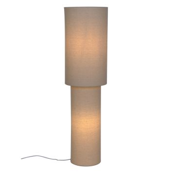 Nordlux gulvlampe Izara beige E27 H110 cm
