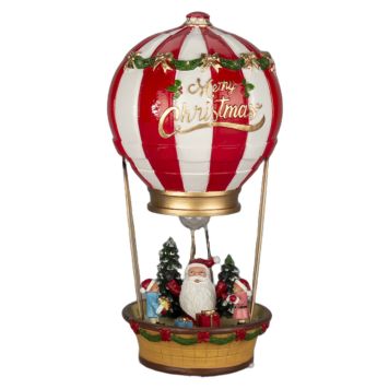 Konstsmide julemand i luftballon m/LED