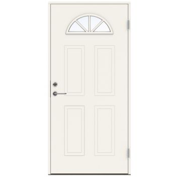Swedoor facadedør P-200 højre udadgående hvid 948x2050 mm