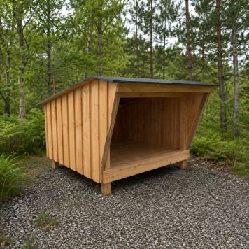 Oksbøl Savværk shelter Urban træ samlesæt