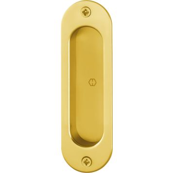 Swedoor skydedørsskål oval guld 2 stk.