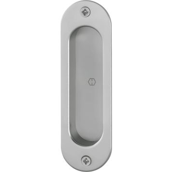 Swedoor skydedørsskål oval rustfri 2 stk.
