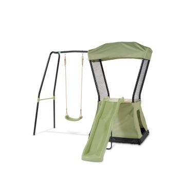 Exit Toys legetårn Ivy med rutsjebane & gynge 253x268x216 cm