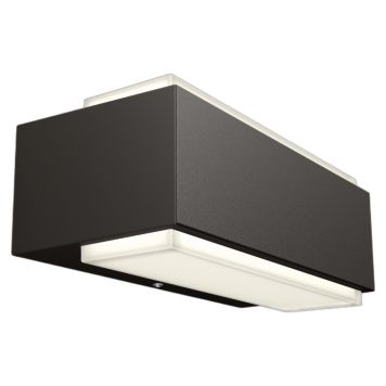 Philips væglampe Stratosphere B20 cm LED antracit