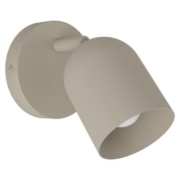Eglo vægspot Tilston H15 cm E14 sand