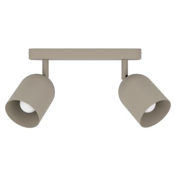 Eglo spotskinne Tilston L28 cm E14 sand