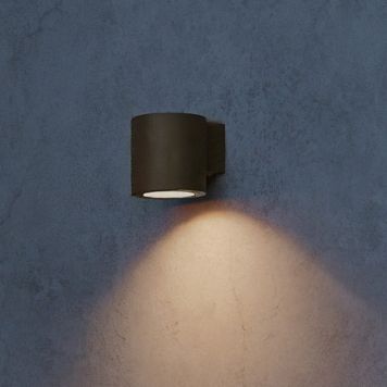 Philips væglampe Fylx GU10 H9 cm brun