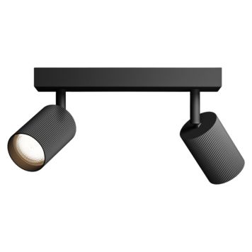 Philips spotlampe Wyatt 2xGU10 L24 cm sort