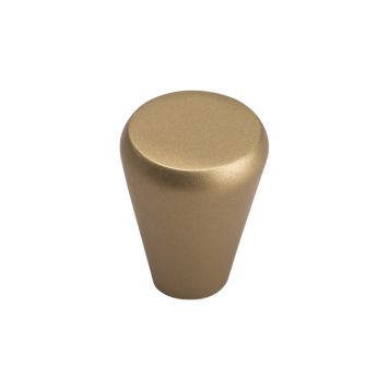 Møbelknop ø20/ø10 - guld