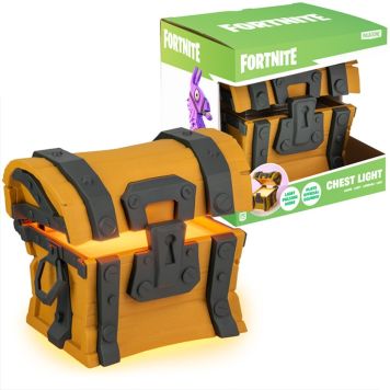 Paladone bordlampe Fortnite Chest m/lyd trådløs H12,4 cm